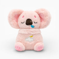 Pink Sleeping Koala Plush My Plushie