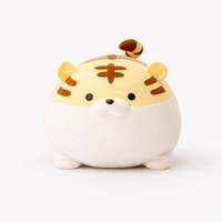 Plump Kawaii Tiger Plush Cuddle Pillow My Plushie