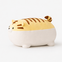Plump Kawaii Tiger Plush Cuddle Pillow My Plushie