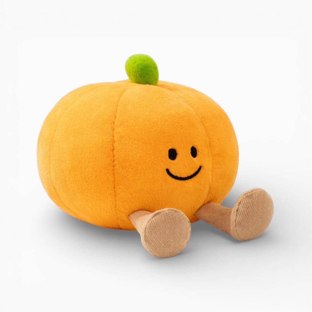 Pumpkin Plush with Friendly Face My Plushie