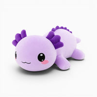Purple Kawaii Axolotl Plush My Plushie