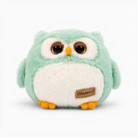 Purple Round Owl Plush My Plushie