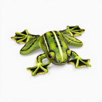 Realistic Green Yellow Soft Frog Plush My Plushie