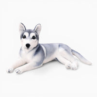 Realistic Lying Husky Plush My Plushie