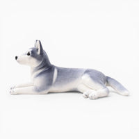 Realistic Lying Husky Plush My Plushie
