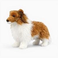 Realistic Sheltie Dog Plush My Plushie