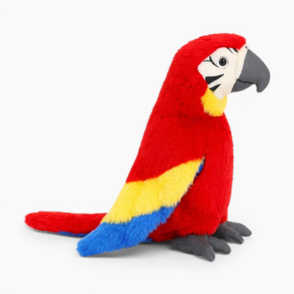Red Macaw Parrot Plush My Plushie