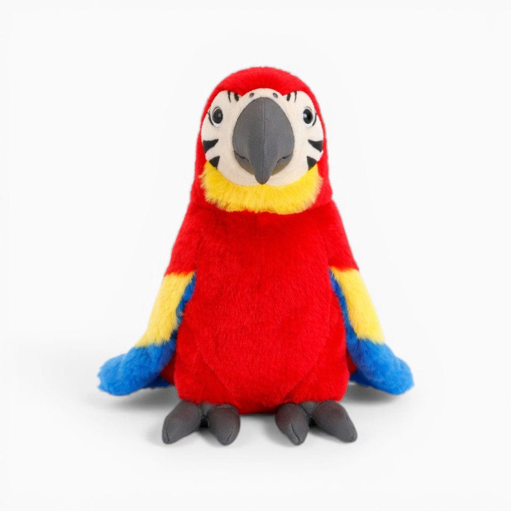 Red Macaw Parrot Plush My Plushie