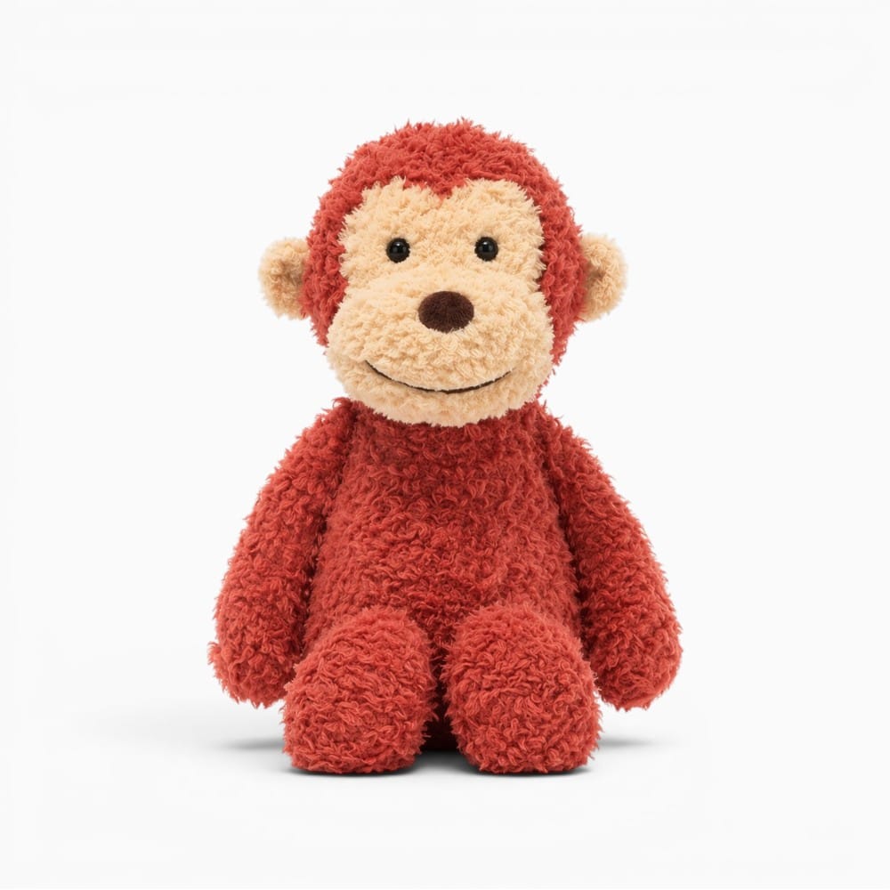Red Monkey Plush My Plushie