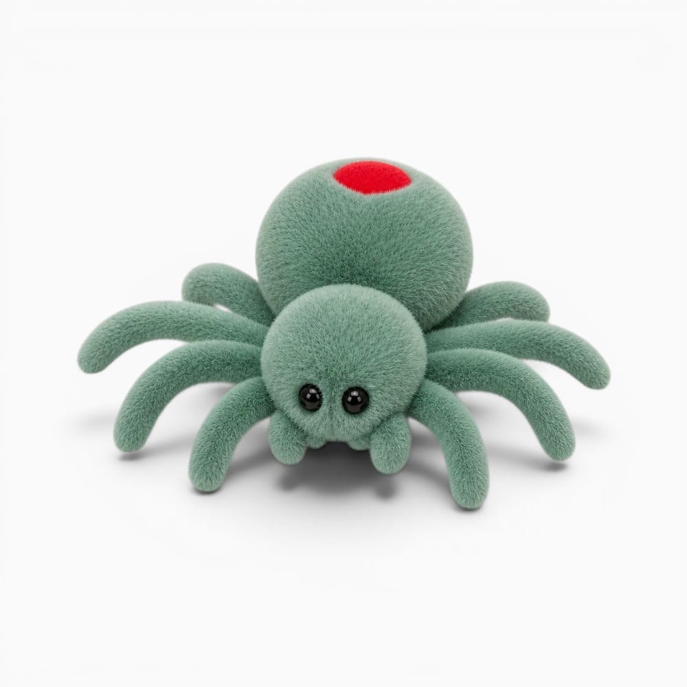 Sage Green Spider Plush My Plushie