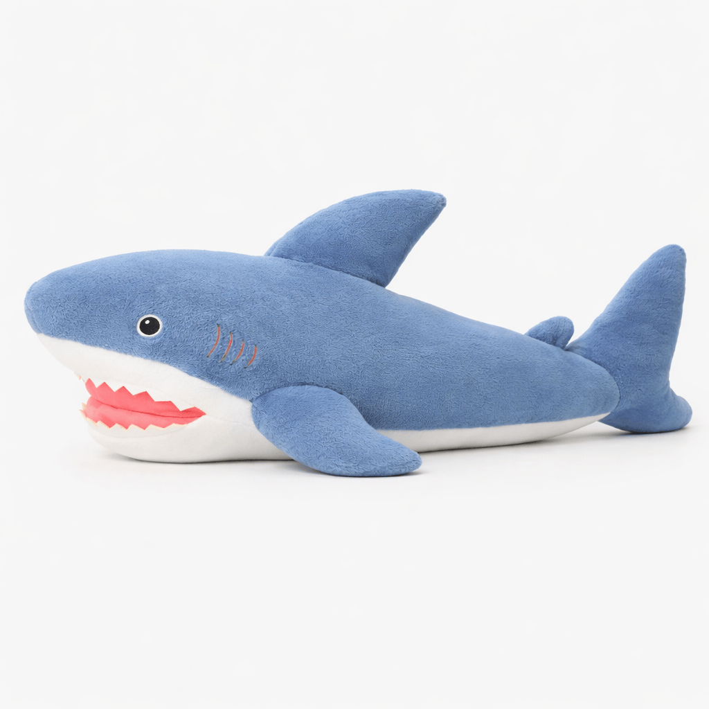 Shark Plush with Wide Open Mouth My Plushie