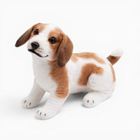 Sitting Lifelike Beagle Plush My Plushie