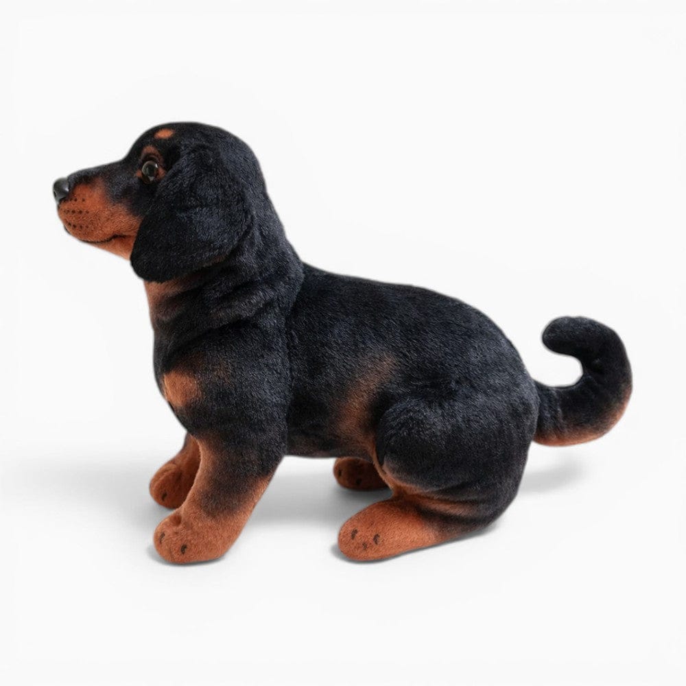 Sitting Lifelike Rottweiler Plush My Plushie