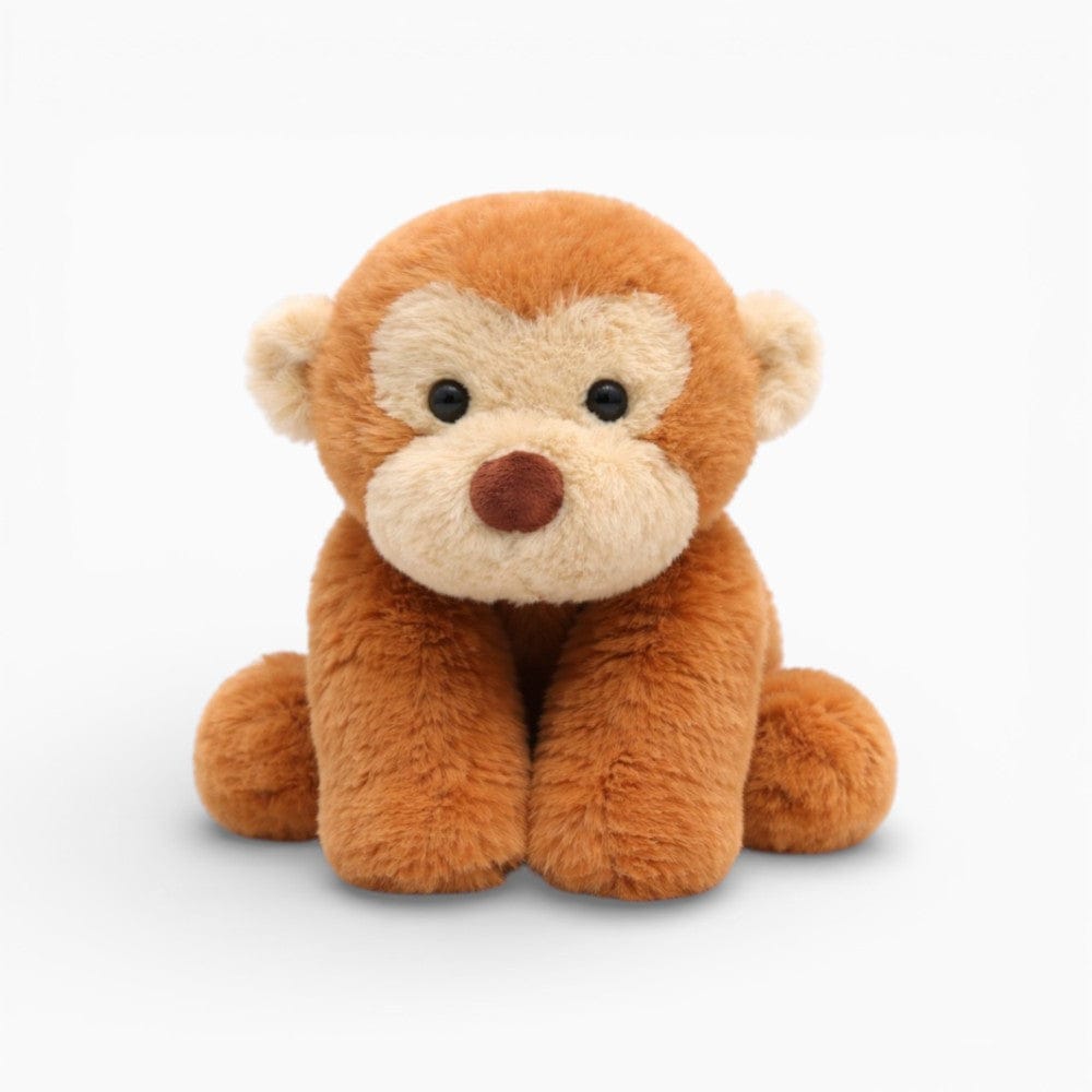 Small Brown Fluffy Monkey Plush My Plushie