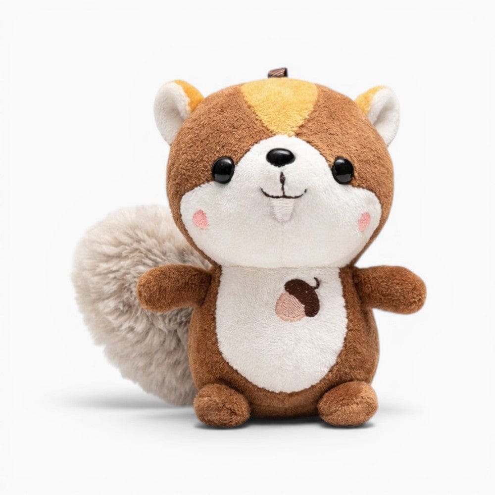 Small Kawaii Squirrel Keychain My Plushie