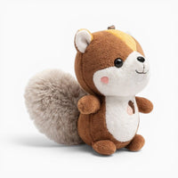 Small Kawaii Squirrel Keychain My Plushie