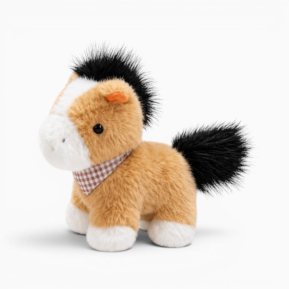 Small Light Brown Horse Plush My Plushie