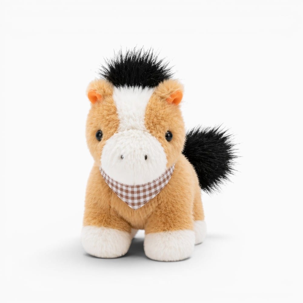 Small Light Brown Horse Plush My Plushie