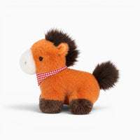 Small Orange Brown Horse Plush My Plushie