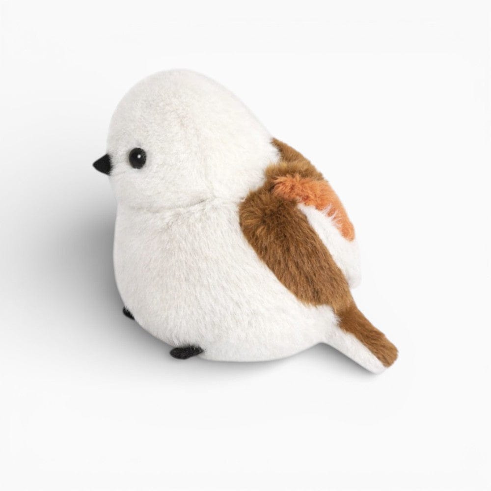 Small White Bird Plush Keychain My Plushie