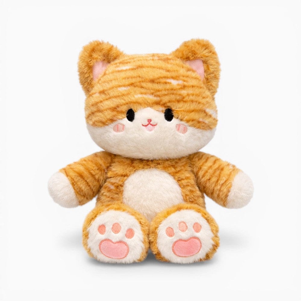 Striped Kawaii Cat Plush My Plushie