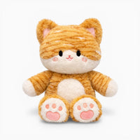 Striped Kawaii Cat Plush My Plushie