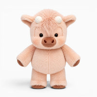 Walking Pink Cow Plush My Plushie