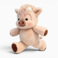 Walking Pink Cow Plush My Plushie