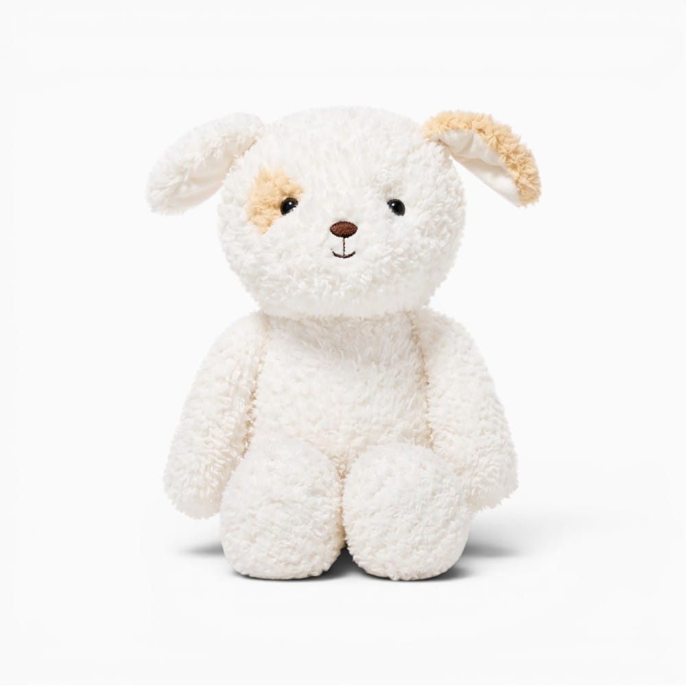White Beige Dog Plush My Plushie