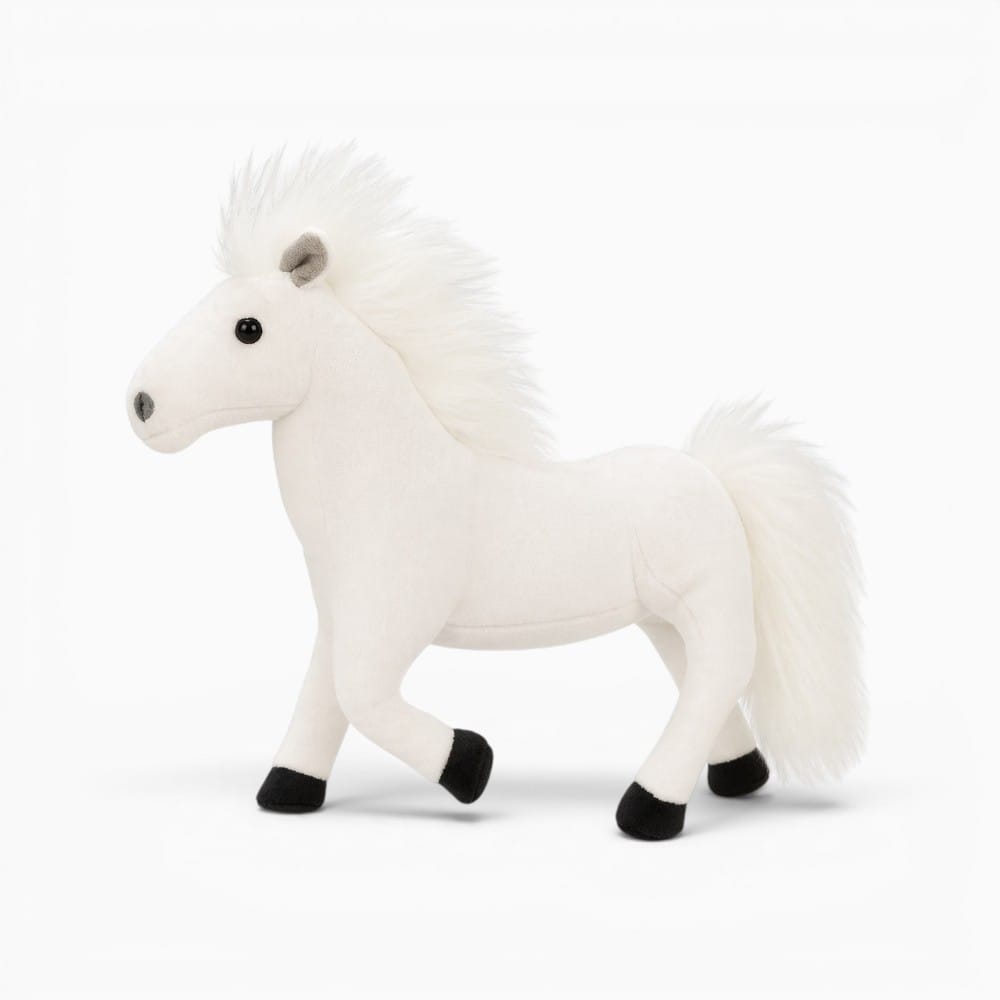 White Horse Plush My Plushie