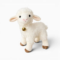 White Lamb Plush with Bell My Plushie