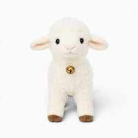 White Lamb Plush with Bell My Plushie