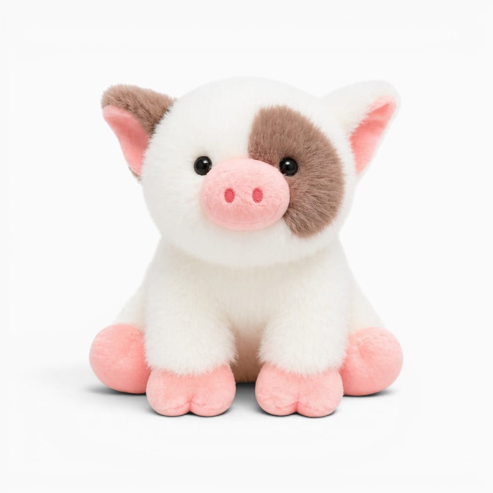 White Pig Plush My Plushie