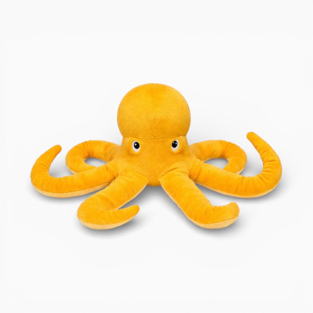 Yellow Realistic Octopus Plush My Plushie