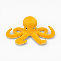 Yellow Realistic Octopus Plush My Plushie