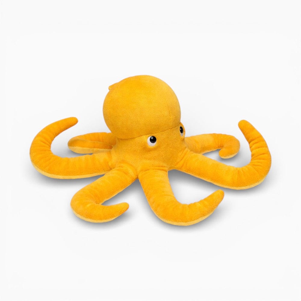 Yellow Realistic Octopus Plush My Plushie
