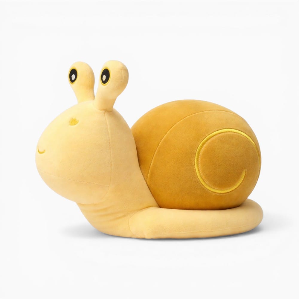 Yellow Snail Plush My Plushie