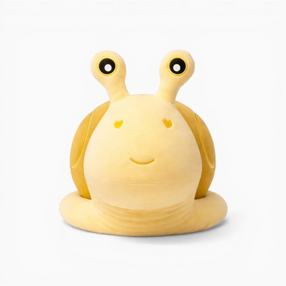 Yellow Snail Plush My Plushie
